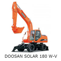 Экскаватор полноповоротный Doosan Solar 180 W V 01